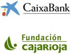 Logos Fundación Caja Rioja y CaixaBank