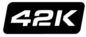 42K RUNNING. LOGO