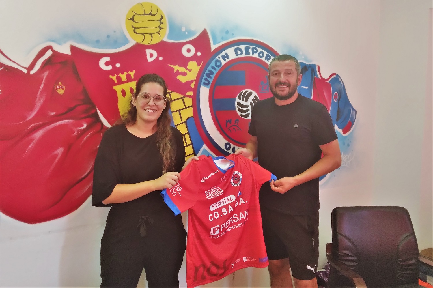 La Unión Deportiva Ourense firma un acuerdo con la Red Nodus para promover el voluntariado y la sensibilización