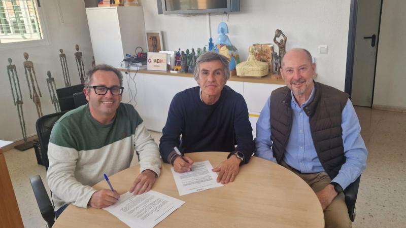 Firma Convenio de colaboración entre Fundación Diagrama y Saúl Brand SL