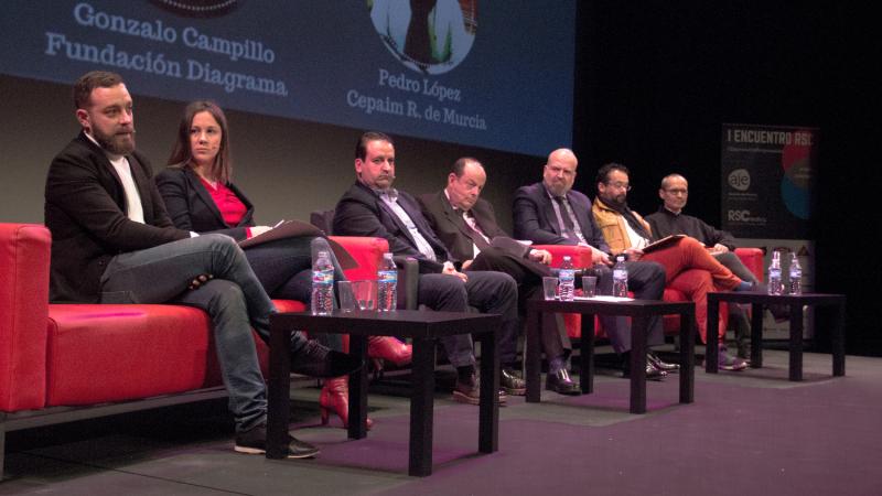 La Red Nodus participa en el I Encuentro RSC ‘Empresarios Responsables’ organizada por AJE Región de Murcia