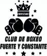 Logo Club de Boxeo Fuerte y Constante